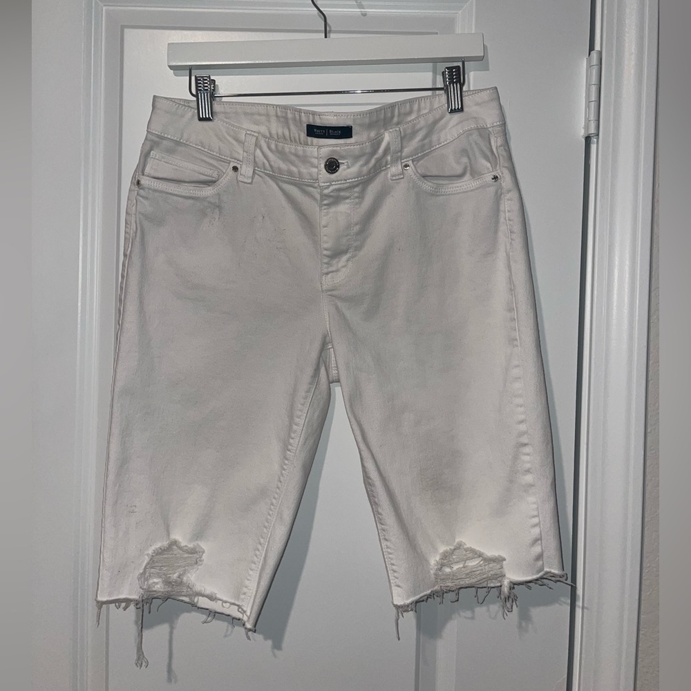 White House Black Market Cropped Jeans